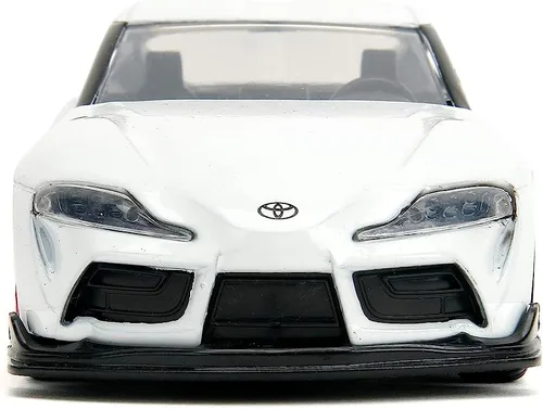 Miniatura 2 de Jada Pink Slips 1:32 W1 2020 GR Toyota Supra - Auto fundido a presión, juguetes para niños y adultos (blanco)