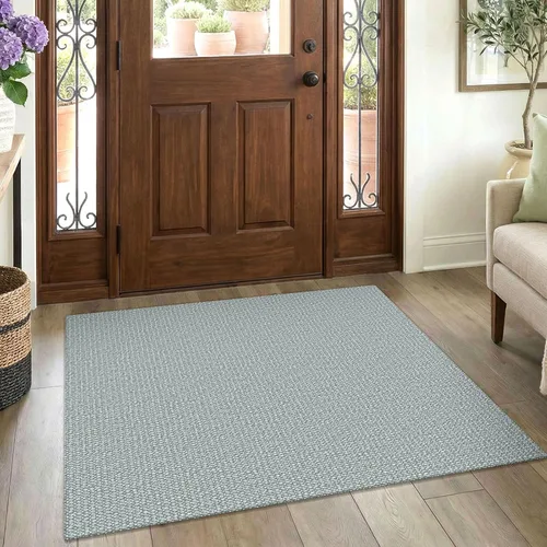 Miniatura 189 de EARTHALL Alfombra pequeña de 2 x 3 pies, lavable para entrada, antideslizante, trenzada, alfombra para puerta interior y exterior, alfombra tejida
