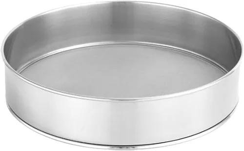 PRETYZOOM Tamizado Colador Harina Shaker Colador de malla de embudo tamiz 50 malla harina tamiz harina tamiz máquina harina colar pasta malla