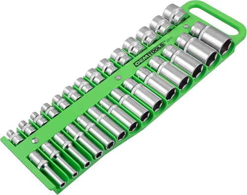 Miniatura 10 de OEMTOOLS 23118 Organizador magnético portátil de llaves de vaso de 1/2 pulgada, organizador de llaves de vaso, organizador de llaves de vaso de 1/2