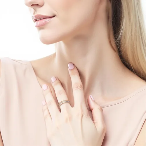 Miniatura 5 de Anillos de cobre para mujer, anillo magnético ajustable de cobre puro (FUTI)