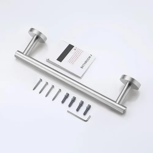 Miniatura 9 de Toallero KES para toalla de baño, cocina, mano, paños para trastes, hecho de acero inoxidable a prueba de óxido, montaje de pared, SUS304, 12