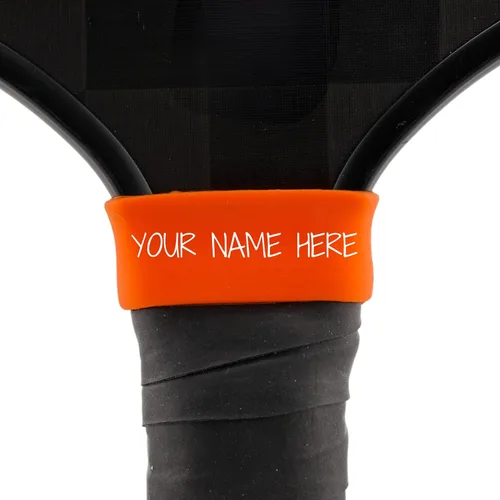 Miniatura 16 de Etiqueta de banda con nombre de paleta de pickleball personalizada, accesorio de agarre personalizado para jugadores, regalos de paleta