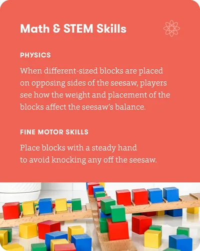 Miniatura 5 de SimplyFun Kilter - El juego educativo de palancas y movimiento - Diversión familiar hilarante con una introducción a la física y predicción