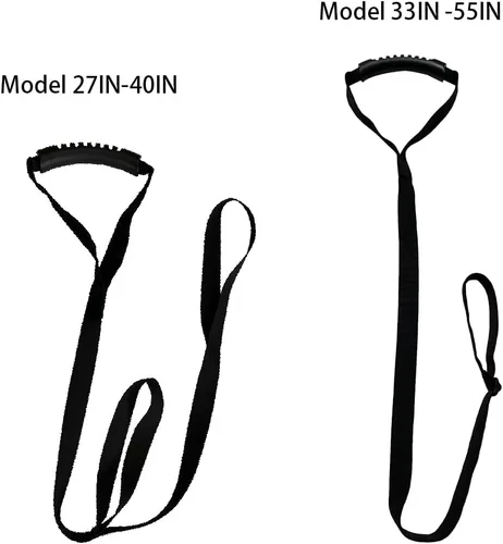 Miniatura 2 de Correa de asistencia de pie para kayak, asas de arrastre de canoa, cuerda ajustable para barco, cuerda de tracción de SUP, kayak, ayuda de pie