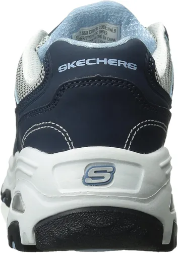 Miniatura 3 de Skechers D'Lites-Life Saver - Tenis de espuma viscoelástica con cordones para mujer