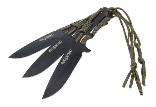 Miniatura 3 de Cold Steel Cuchillo de lanzamiento de 4.4 pulgadas con funda de nailon, punta de caída, paquete de 3