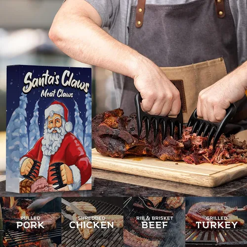 Miniatura 2 de Trituradora de garras de carne para rellenar calcetines para hombres y mujeres, regalos de elefante blanco para Navidad, regalos para adultos, papá