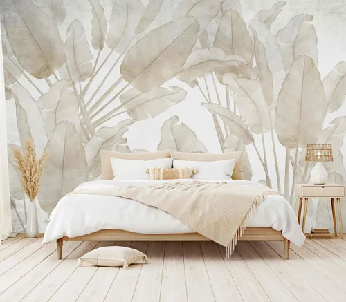 Miniatura 36 de Papel tapiz grande con escenas de playa, murales de pared con ondas oscuras para baño, sala de estar, dormitorio (no es de pelar y pegar)