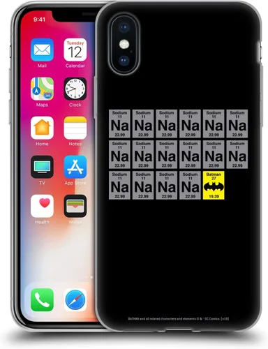 Miniatura 101 de Head Case Designs Funda de gel con licencia oficial de Batman DC Comics Bat Signal Logos [protección de grado militar] compatible con Apple iPhone 7