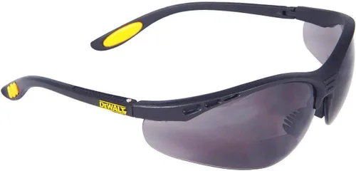 Miniatura 3 de DEWALT DPG59 Reinforcer Rx-Bifocal - Gafas protectoras de alto rendimiento con patillas de goma y funda protectora para gafas, lente ahumada, 2.5