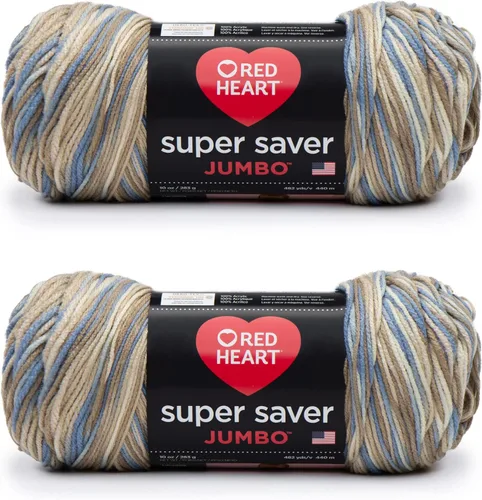 Miniatura 24 de Red Heart Super Saver Jumbo Ovillo de lana, Amatista