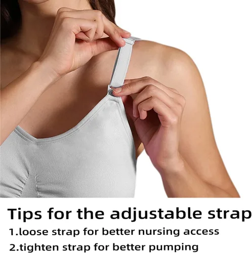 Miniatura 4 de iloveSIA Nursing Bras for Mom Breastfeeding, Seamless Supportive Sleep Bra for Maternity Postpartum S-2XL 3Pack