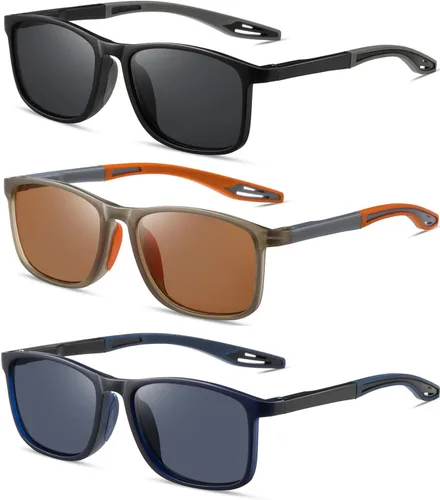Miniatura 20 de Hubeye TR90 Gafas de lectura deportivas para hombres y mujeres, ultraligeras, flexibles, anti-luz azul (+1.25)