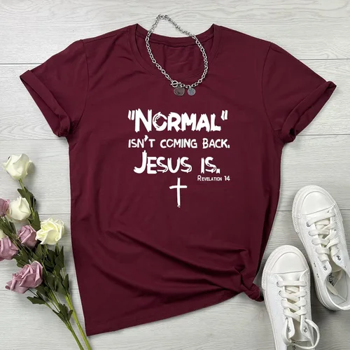 Miniatura 2 de LOOKFACE Camisetas gráficas para mujer, lindas camisetas de algodón suave