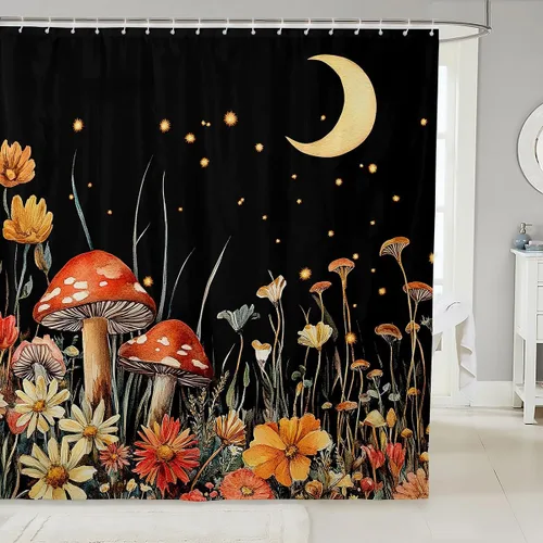 Miniatura 16 de Erosebridal Lineman - Cortina de ducha para niños y hombres, electricista, liniero, cortina con estampado de silueta de estilo europeo, cortina