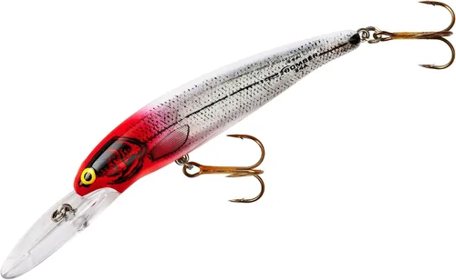 Miniatura 63 de Bomber Señuelos Long A Slender Minnow Jerbait Señuelo de Pesca a rayas (Baby Striper)