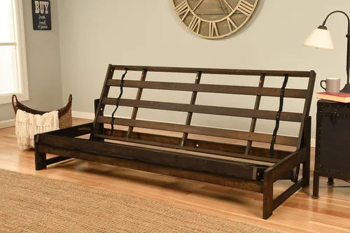 Miniatura 7 de Kodiak Furniture Aspen - Juego de futón con acabado de moca Reclaim, Oregon Trail Java, completo
