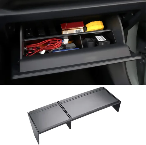 Miniatura 10 de Jaronx - Organizador de consola central compatible con Toyota RAV4 2025, 2024, 2023, 2022, 2021, 2020 y 2019, bandeja de almacenamiento de consola