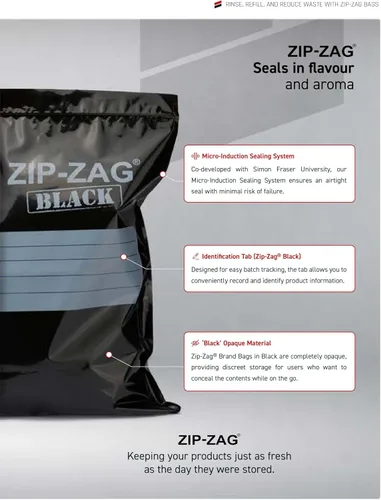 Miniatura 3 de 10 bolsas con cremallera de media libra (11 x 11.75 pulgadas) – resellables, reutilizables, herméticas, almacenamiento de control de olores