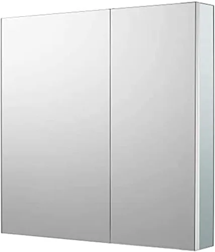 Miniatura 8 de Sunrosa Botiquín de Medicina de Aluminio para Baño con Puerta de Espejo, 30"×27.5" Gabinete de Espejo de Baño, Montable en Pared y Empotrable