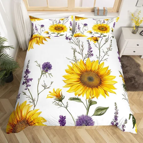 Miniatura 19 de Lindo juego de ropa de cama con dinosaurios, juego de funda de edredón con dibujos animados de cactus, funda de edredón decorativa, funda de edredón