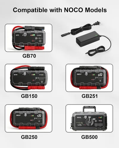 Miniatura 2 de WUKUR Adaptador de corriente de 56W 14V para NOCO GB70 GB150 GB250 GB250+ GB500+ arrancadores de litio XGC4 XGC Cargador de fuente de alimentación