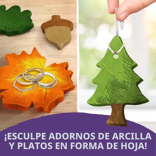 Miniatura 4 de Kit de Arte y Manualidades Mega de National Geographic para Niños – Kit de Mosaico, Kit de Pintura de Aplicación y Kit de Cerámica de Arcilla