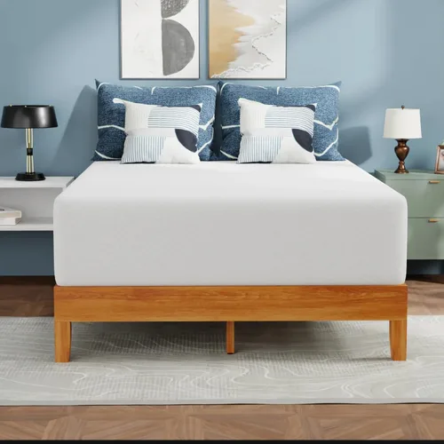 Miniatura 17 de Colchón individual de espuma viscoelástica de 5 pulgadas con certificado CertiPUR-US para sueño fresco y alivio de presión, colchón de cama
