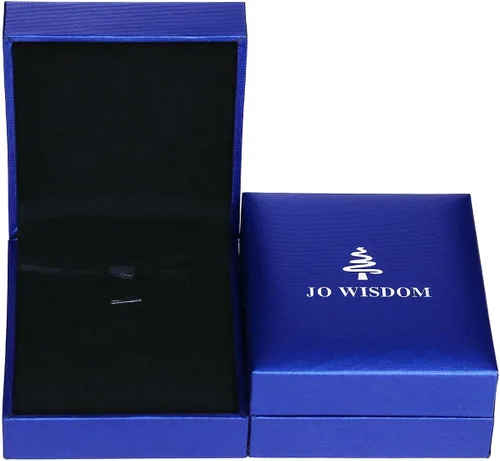 Miniatura 5 de JO WISDOM Collar con colgante de perlas cultivadas de agua dulce de plata de ley 925 para mujeres y niñas