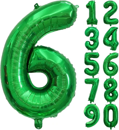 Miniatura 13 de SINBEE Globo dorado del número 10, papel de aluminio Mylar de 40 pulgadas, decoración de fiesta reutilizable para cumpleaños, aniversario, Oro