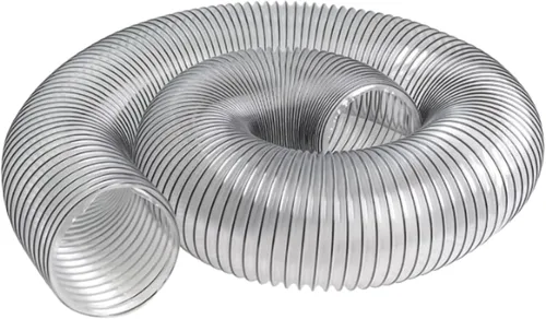Miniatura 9 de PVC Dust Collection Hose 2.5" x 10',Black