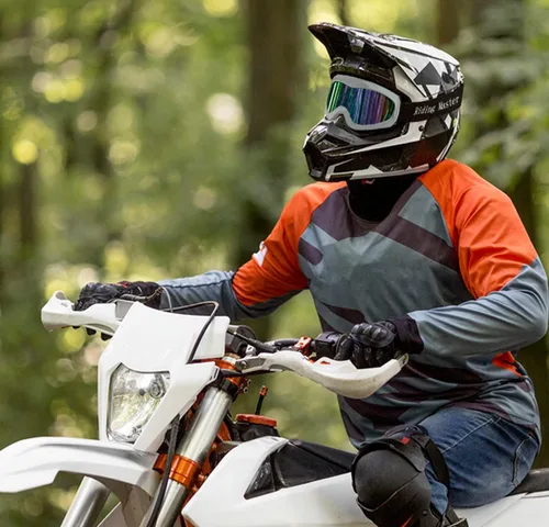 Miniatura 6 de XII WY - Gafas de motocicleta para motocross, antiniebla, a prueba de viento, ATV, a prueba de polvo, resistente a los arañazos, para carreras