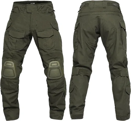 Miniatura 2 de YEVHEV G3 Pantalones de combate tácticos Pantalones tácticos Ropa militar Ropa de camuflaje Equipo de paintball con rodilleras para hombres