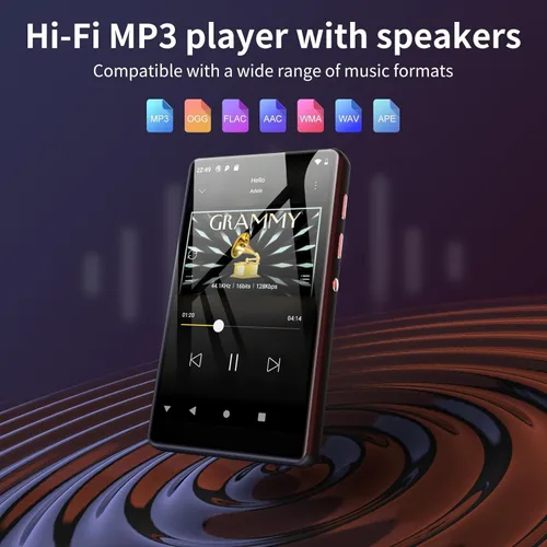 Miniatura 6 de SWOFY M503Pro - Reproductor MP3 de 80 GB con Bluetooth y WiFi, pantalla táctil de 4.0 pulgadas, reproductor de MP3 con altavoz, reproductor