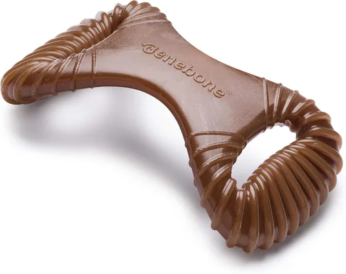 Miniatura 39 de Benebone Bacon Stick - Juguete masticable duradero para perros masticadores agresivos, tocino real, fabricado en Estados Unidos, mediano