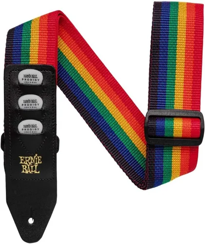 Miniatura 5 de Ernie Ball Polypro - Correa para guitarra acústica, color negro (P05365)