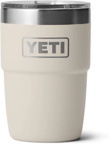 Miniatura 16 de YETI Rambler Taza de café aislada de 8 onzas con tapa, taza de café apilable de doble pared aislada al vacío, forro de cerámica DuraSip, diseño apto