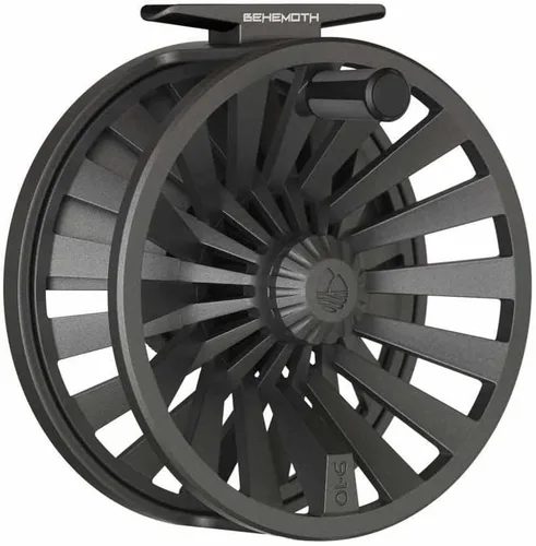 Miniatura 3 de Redington Behemoth Carrete de Pesca con Mosca – Freno de Carbono Resistente, Tambor Grande, Marco Fundido a Presión y Tambor en V Profundo – Carrete