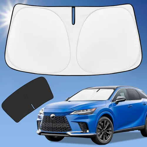 Miniatura 165 de para Dodge RAM 1500 2019-2024 2025 2026 Parasol Parasol para Parabrisas Cubierta - 4 Capas Parasol para Ventana Delantera para RAM1500 2Puertas