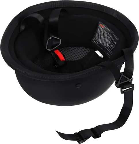 Miniatura 6 de Casco de motocicleta medio con estilo alemán Casco de media carcasa para motocicletas
