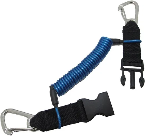 Miniatura 3 de Scuba Choice Buceo Deluxe Snappy - Cordón para cámara con clips resistentes