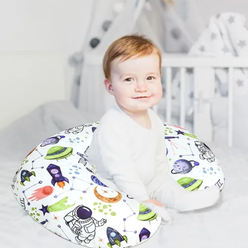 Miniatura 3 de TANOFAR Funda de almohada de lactancia para niño, fundas elásticas para almohada de lactancia, suaves y agradables al tacto, funda de almohada