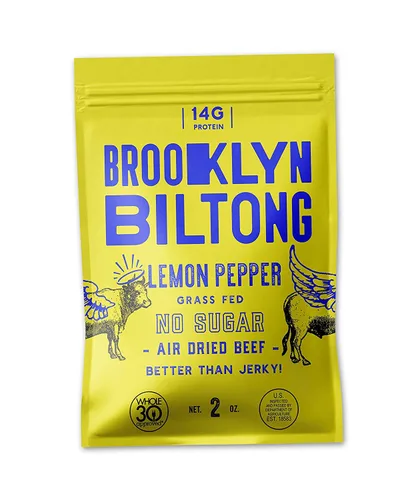 Miniatura 17 de Brooklyn Biltong Regalo de carne seca de res para hombres (Paquete de caja de regalo Biltong de 7) – Carne de res saludable alimentada con pasto