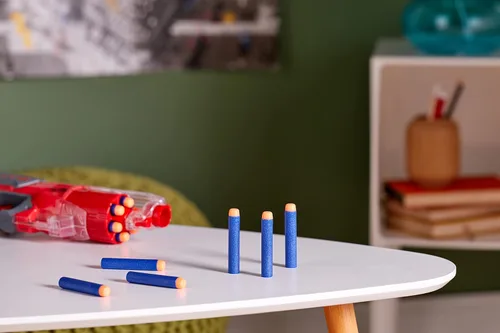 Miniatura 2 de Recarga Nerf-N-Strike Elite de 12 dardos, talla única , Azul y naranja