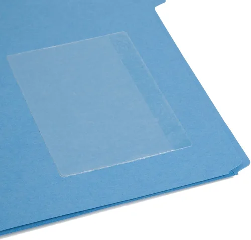 Miniatura 6 de Smead bolsillos autoadhesivos, 100 por caja, Transparente