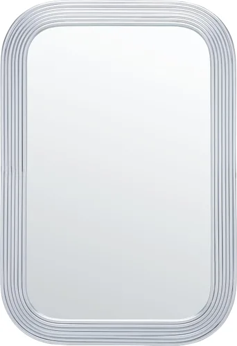 Miniatura 6 de SAFAVIEH Home Collection Ahna - Espejo de pared rectangular decorativo negro de 24 x 36 pulgadas para dormitorio, sala de estar, baño, entrada