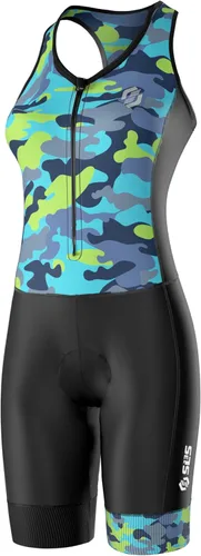Miniatura 16 de SLS3 Trajes de triatlón para mujer - Traje de triatlón de una pieza para mujer - Traje de triatlón profesional para mujer - Trisuit premium, SKY rosa
