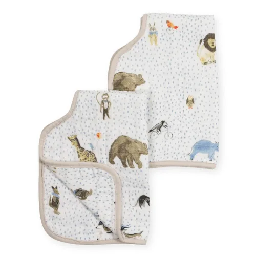 Miniatura 28 de Little Unicorn Paños individuales de muselina de algodón 100% algodón multicapa Ultra absorbentes y suaves Diseño ergonómico Bebé recién