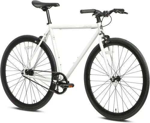 Miniatura 8 de AVASTA Single-Speed Fixed Gear Fixie Bike, Flip Flop Hub Urban Commuter Bicycle, 50/54/58cm Frame, Multiple